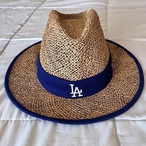 Los Angeles Dodgers New Era MLB LA Straw Hat Unisex OSFM
